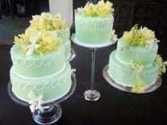 Lemon Raspberry Cake and Chocolate Truffle Cake, and a Wedding Cake Made with Love