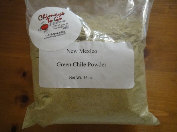 Very large bag of New Mexico Chile Powder for Green Chile Pesto