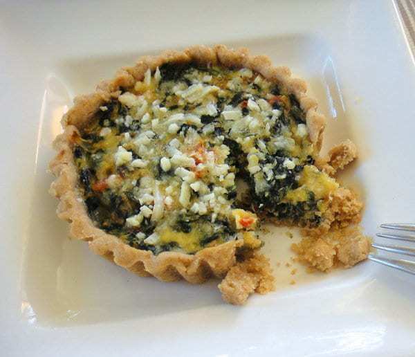 Spinach and Blue Cheese Tart | Letty's Kitchen