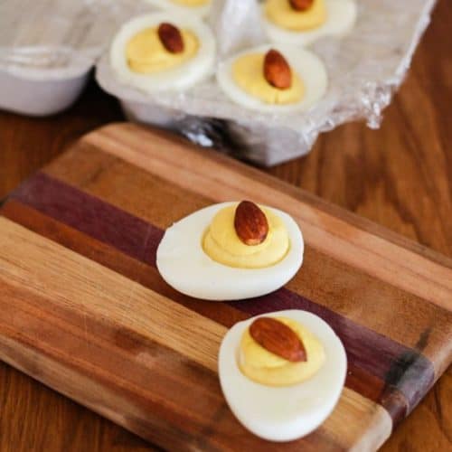 Tamari Deviled Eggs | Letty's Kitchen
