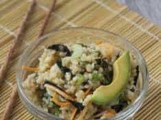 Brown Rice Sushi Salad {vegan, gluten-free}