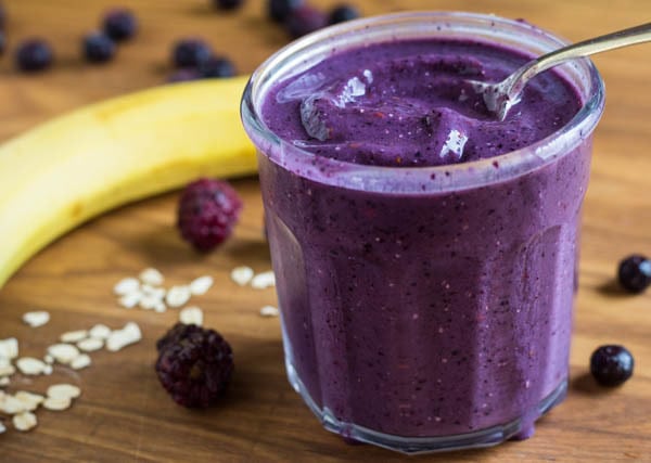 Berry Blue smoothie Simply Smoothies