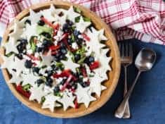Red, White, and Blueberry Salad