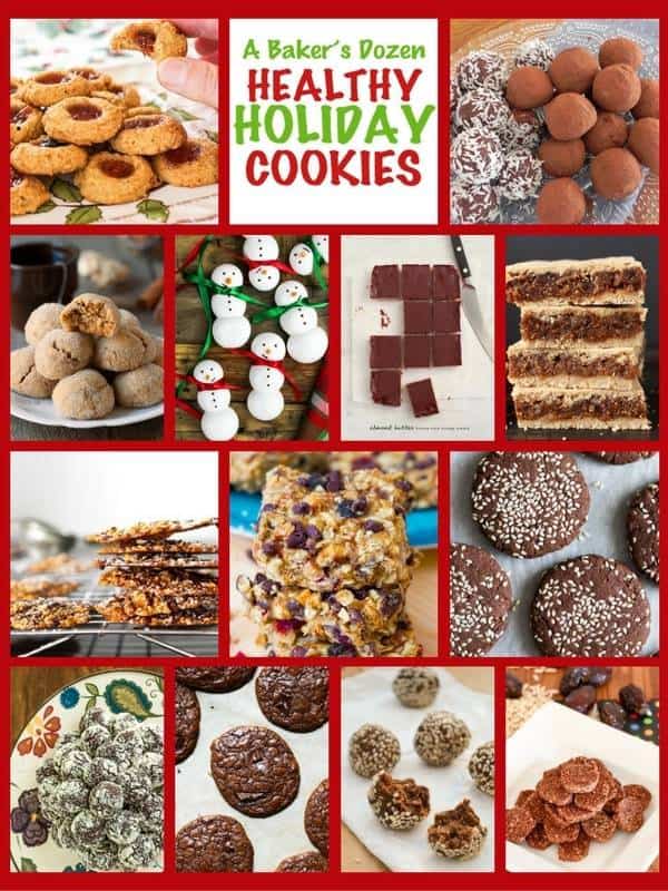 Healthy Holiday Cookies Roundup