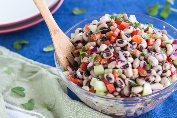 Mexican Black-eyed Pea Salad | Letty's Kitchen