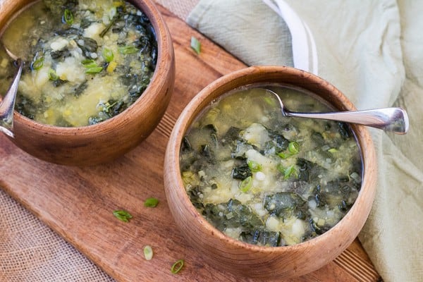 Instant Pot Irish Potato Kale Soup | Letty's Kitchen