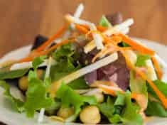 Zesty Easy Hummus Vinaigrette Salad Dressing