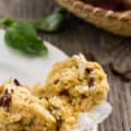 Goat Cheese, Basil, and Sun-Dried Tomato Muffins |Letty's Kitchen Pinterest