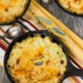 Vegan Shepherd’s Pie with Savory Mushroom Gravy full spoons pinterest