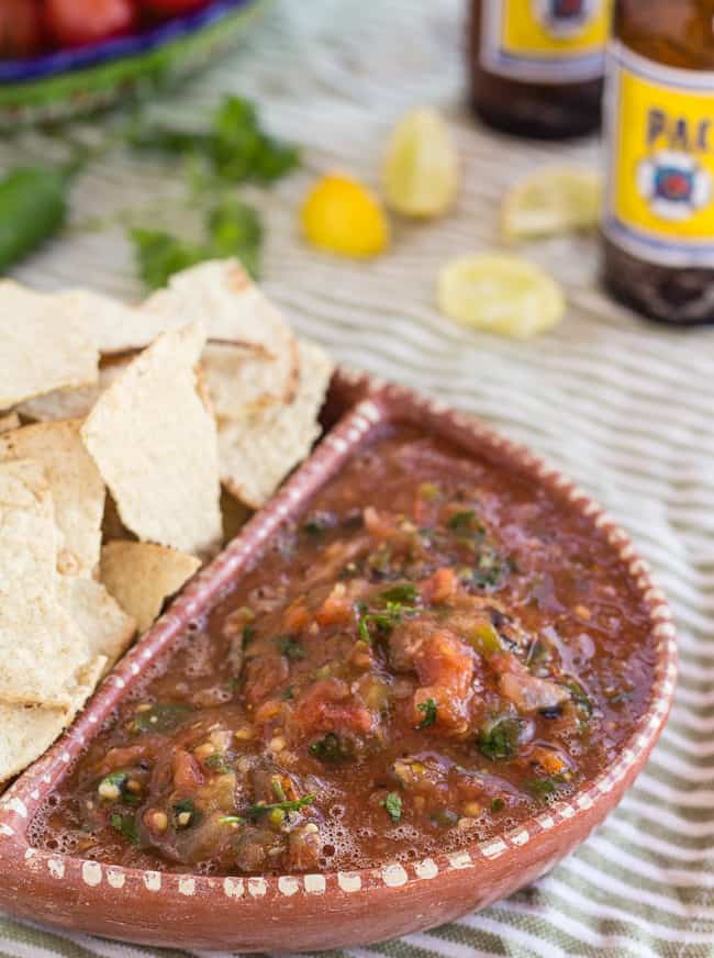 Homemade Mexican Tomato Salsa - Letty's Kitchen