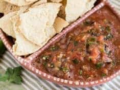 Homemade Mexican Tomato Salsa