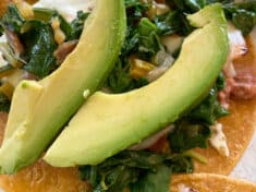 Easy Breakfast Tacos with Fried Eggs and Greens